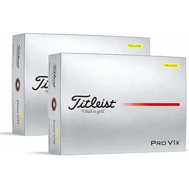 Amazon.co.jp: タイトリスト PRO V1x 2025 イエロー【2ダースセット(24